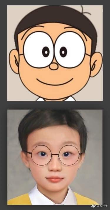 Dàn nhân vật Doraemon xấu ớn khi hóa người thật 100%: Nobita - Xuka như con Chaien, lướt đến cuối muốn tắt thở vì sợ quá! - Ảnh 2.