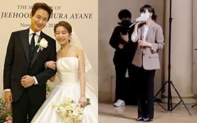 Đám cưới hoành tráng của Lee Ji Hoon và vợ kém 14 tuổi: Cô dâu xinh xắn khoe vòng 1 khủng, IU lộ diện với vai trò đặc biệt