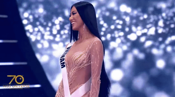 Bán kết Miss Universe 2021: Kim Duyên hoàn thành phần thi dạ hội và bikini, thần thái lẫn body đều ghi điểm tuyệt đối! - Ảnh 3.