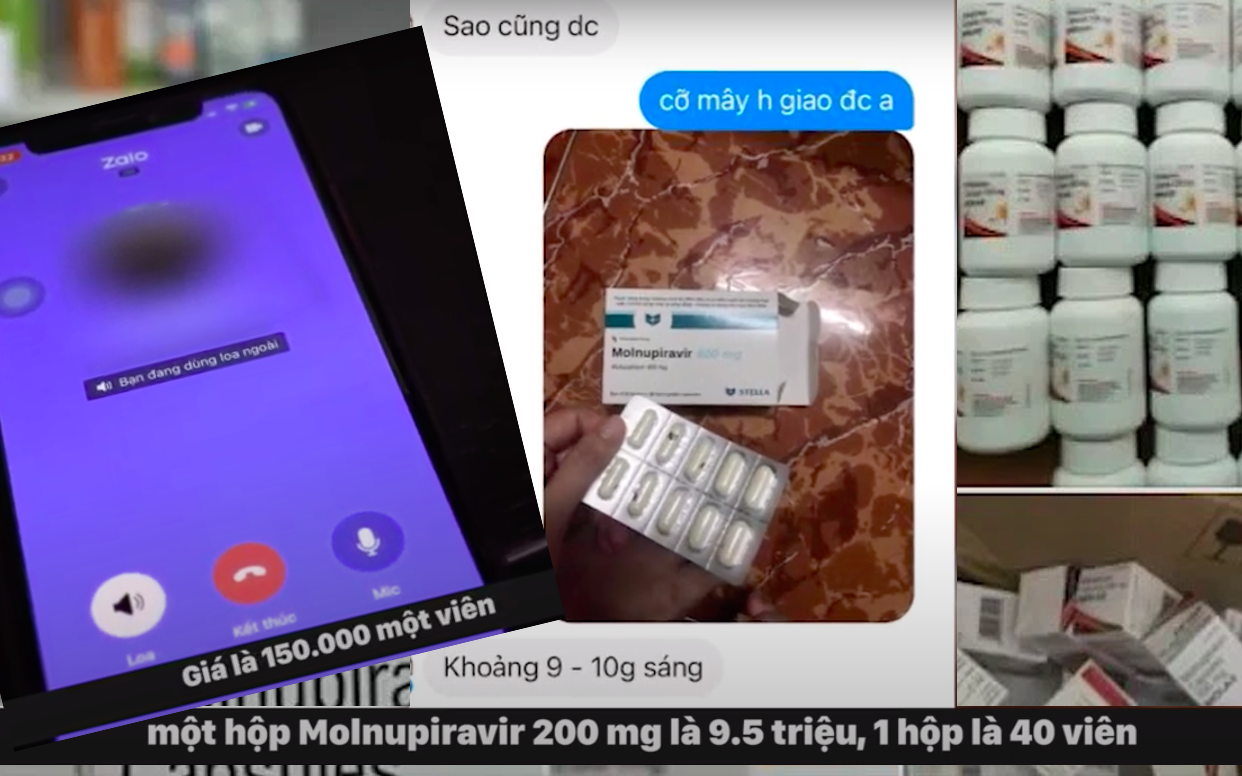 Clip: Tiếp cận đường dây buôn thuốc đặc trị Covid-19 ở Sài Gòn với giá gần 10 triệu/hộp, người bán khẳng định "hàng xách tay và tuồn từ bệnh viện"