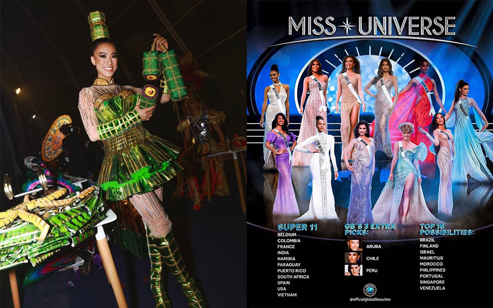Kim Duyên được chuyên trang sắc đẹp nổi tiếng dự đoán là 1 trong 2 thí sinh cân team châu Á ở Miss Universe