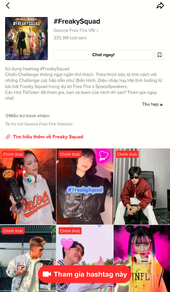 Không chỉ đứng top 1 thịnh hành âm nhạc trên YouTube, Freaky Squad tiếp tục xâm chiếm xu hướng của TikTok  - Ảnh 1.