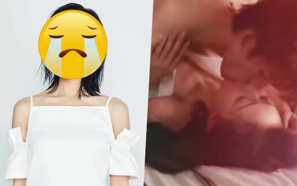 Bị chửi &quot;mặt xấu mà đóng ngôn tình&quot;, nữ chính cảnh nóng bạo nhất xứ Trung 2021 khóc tại chỗ, nhan sắc thật có như lời chê?