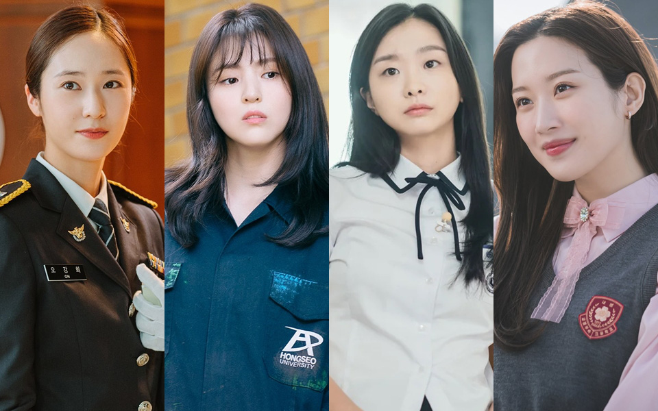 Mê mẩn thời trang học đường của 4 nữ sinh hot nhất phim Hàn 2021: Kim Da Mi đơn giản, Han So Hee lấm lem vẫn đẹp xỉu