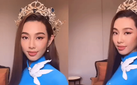 Thuỳ Tiên diện áo dài Việt khoe nét đẹp dịu dàng trên đất Thái, dân tình đổ rầm rầm vì thần thái quá xuất sắc!