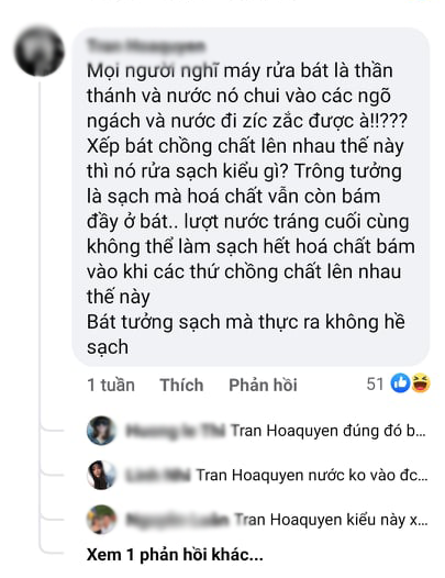 1 bài viết về máy rửa bát thu hút 3k bình luận khiến nhà nhà bật dậy giữa đêm để liếm bát đũa, xem có vị đắng như khổ qua không?! - Ảnh 7.