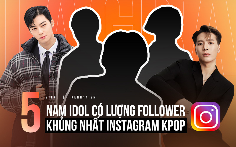 Top 5 nam idol có lượng follower khủng nhất Instagram: Dù mới công khai tài khoản nhưng BTS có tới 3 cái tên lọt vào BXH này!