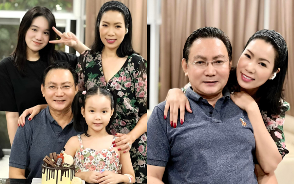 Hậu lùm xùm với Thương Tín, Trịnh Kim Chi tổ chức sinh nhật cho ông xã, nhan sắc con gái gây bất ngờ