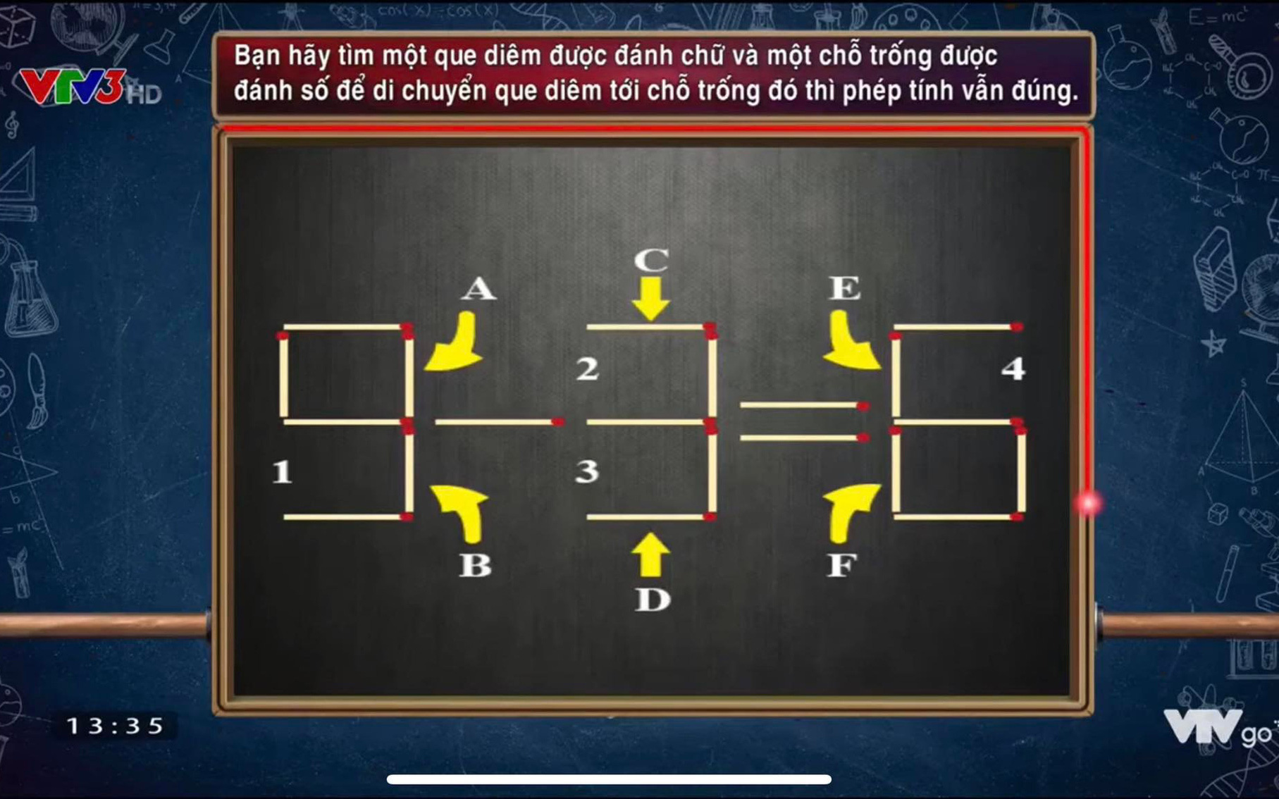 Câu hỏi Olympia: &quot;Làm sao để 9 - 3 = 6 hợp lý?&quot;, tưởng học sinh lớp 1 trả lời dễ ợt nhưng đáp án khó phết!