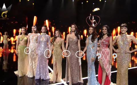 Netizen soi kỹ khoảnh khắc Miss Grand Cambodia lạc lõng giữa dàn người đẹp nắm chặt tay trong Top 10? - Ảnh 4.