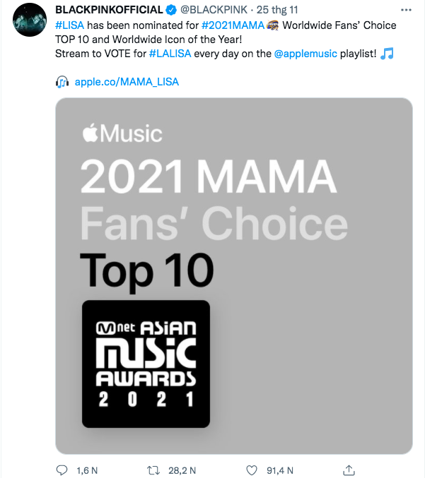 Chốt sổ line up MAMA 2021: BTS và TWICE rủ nhau vắng mặt, YG kêu gọi vote cho Lisa, Rosé nhưng BLACKPINK có tham gia? - Ảnh 8.