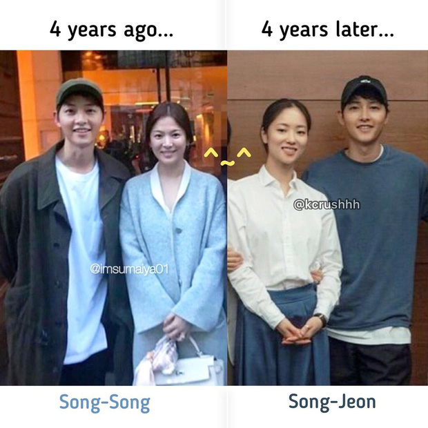 Song Joong Ki - Jeon Yeo Bin từ lâu đã lộ toàn hint chất lượng: Ôm hôn không rời trong hậu trường, phát cẩu lương ngay thảm đỏ danh giá - Ảnh 12.