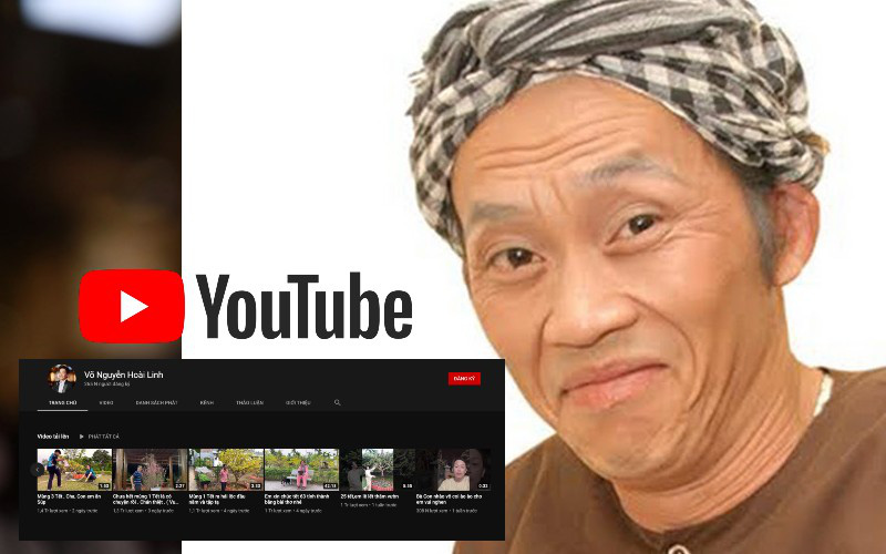 Không chỉ có thành tích khủng từ vũ trụ TikTok, nghệ sĩ Hoài Linh còn có kênh YouTube đạt hơn 7 triệu view chỉ sau 1 tuần ra mắt