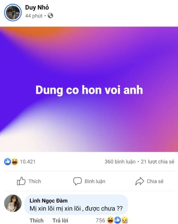 Linh Ngọc Đàm úp mở về chuyện yêu đương trên Facebook, tag luôn cả người yêu cũ, liệu gương vỡ có lành? - Ảnh 7.