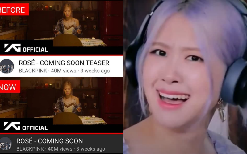 YG có động thái nhỏ chỉnh sửa teaser của Rosé (BLACKPINK), fan lập tức đặt ra 1500 thuyết âm mưu không ai muốn tin