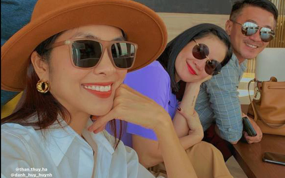 Hội bạn triệu đô của Hà Tăng tụ họp đầu năm mới, nhan sắc gái 2 con nổi bần bật trong khung hình