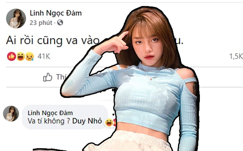 Linh Ngọc Đàm úp mở về chuyện yêu đương trên Facebook, tag luôn cả người yêu cũ, liệu gương vỡ có lành?