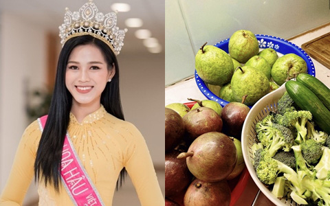 Hoa hậu Đỗ Hà khoe đồ ăn được mẹ tiếp tế sau Tết, nhìn ảnh tự nấu là biết đảm cỡ nào!