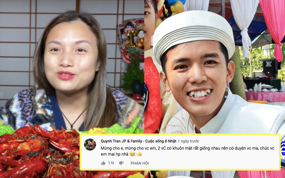 Sang Vlog bất ngờ thông báo cưới vợ: Dàn YouTuber “tràn” vào chúc mừng, tình cảm nhất là chia sẻ của Quỳnh Trần JP