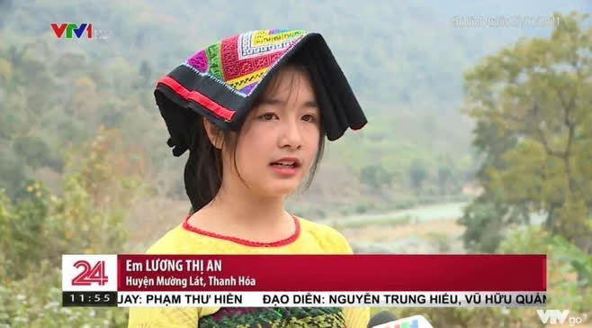 Gái xinh vùng cao xuất hiện trong bản tin thời sự khiến netizen phục êkip chương trình: Chọn khéo thật! - Ảnh 2.