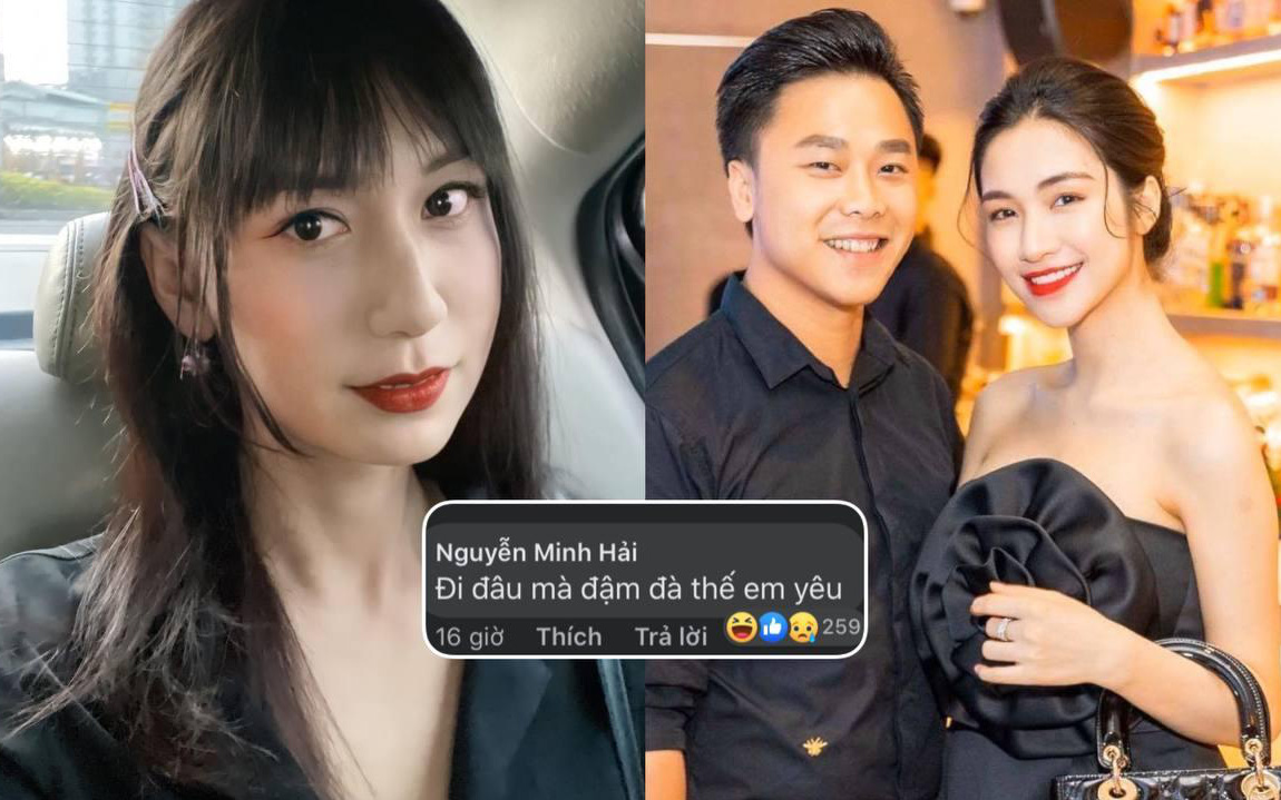 Bạn trai Hoà Minzy khiến netizen tá hoả khi gọi Lynk Lee là &quot;em yêu&quot;, nữ ca sĩ chuyển giới đáp lại cực thẳng thắn