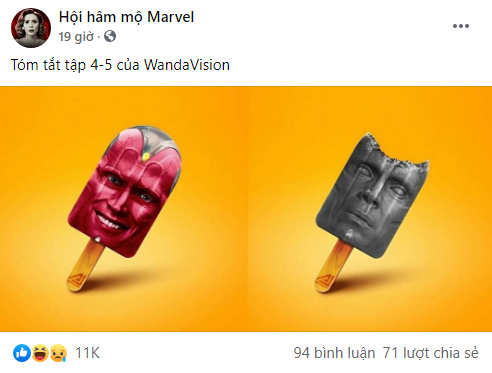 WandaVision tập 5 nóng hừng hực làm netizen dậy sóng, chế ảnh lia lịa về tình người duyên ma nhà Marvel vừa hài vừa rợn - Ảnh 3.