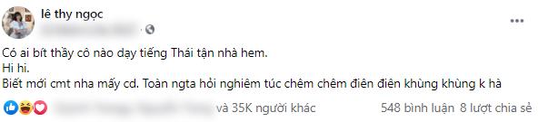 MisThy đòi học tiếng Thái khiến cả làng game Việt dậy sóng, hết Jun Vũ đòi làm gia sư đến Quang Cuốn nhận dạy buổi tối, tại nhà! - Ảnh 1.