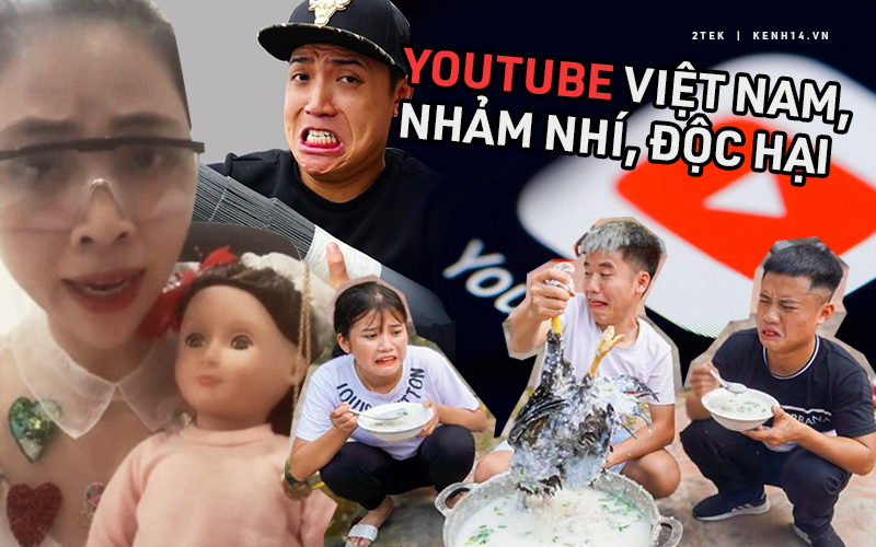 Không riêng gì Thơ Nguyễn, hàng loạt kênh YouTube Việt Nam nhảm nhí, nhạy cảm vẫn đang bùng nổ mỗi ngày!