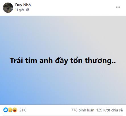 Người yêu cũ Linh Ngọc Đàm bỗng dưng chia sẻ bị tổn thương, cộng đồng game Việt dậy sóng - Ảnh 1.