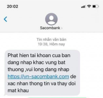 Cảnh báo: Hàng loạt đầu số giả danh các ngân hàng lớn như Vietcombank, ACB, Sacombank... liên tục gửi tin nhắn lừa đảo - Ảnh 2.