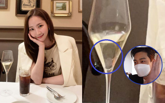 Sau chiếc thìa huyền thoại, đến... cái ly phản chiếu chi tiết &quot;hint&quot; hẹn hò của Park Min Young - Park Seo Joon