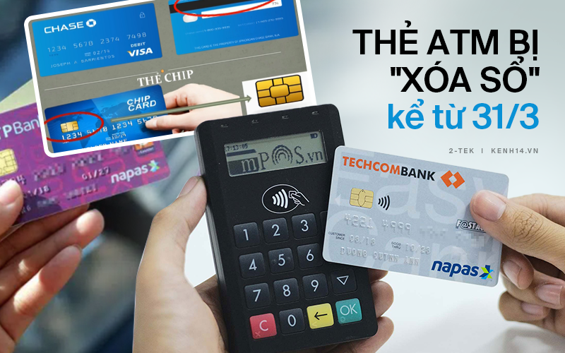 Hiểu rõ về thẻ ATM gắn chip mới