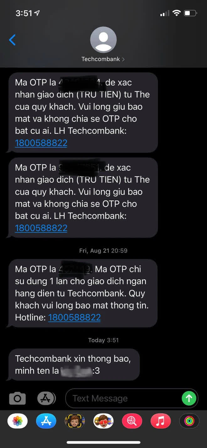 Hé lộ chiêu trò lừa đảo giả mạo tin nhắn các ngân hàng lớn, siêu đơn giản nhưng tiềm ẩn nhiều nguy cơ! - Ảnh 8.