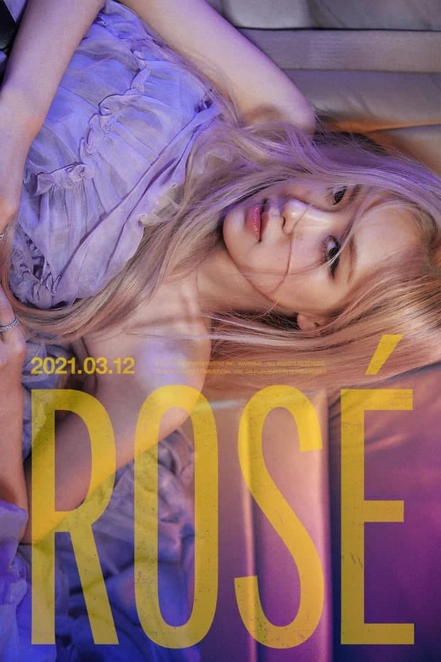 Netizen xỉu up xỉu down vì poster của Rosé: visual quá đỉnh nhưng ai cũng bị bắt lú tưởng sẽ solo vào ngày 12/3/2021 - Ảnh 1.