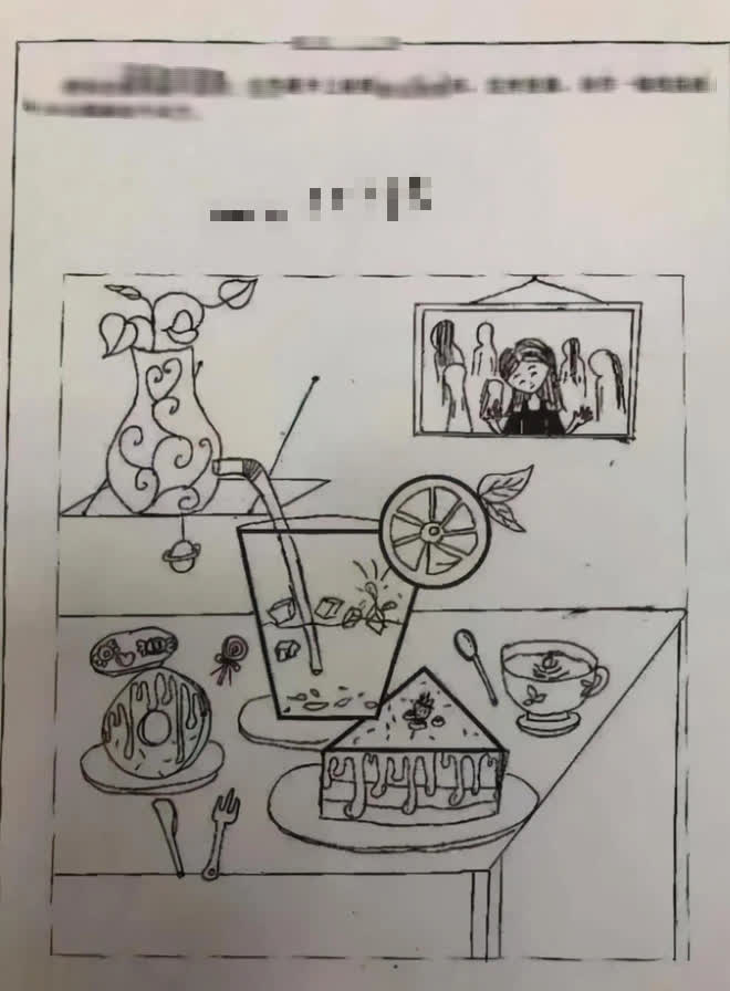 Cô giáo cho mấy hình tròn, vuông, tam giác yêu cầu học sinh vẽ thêm, ai ngờ nhận lại kết quả toàn kiệt tác - Ảnh 4.