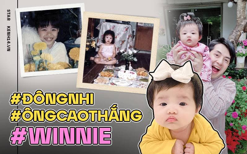 Xem ảnh ngày bé của Đông Nhi với “thế lực nhí” Winnie, cũng giống đấy nhưng so với Ông Cao Thắng thì vẫn phải chịu thua thôi!