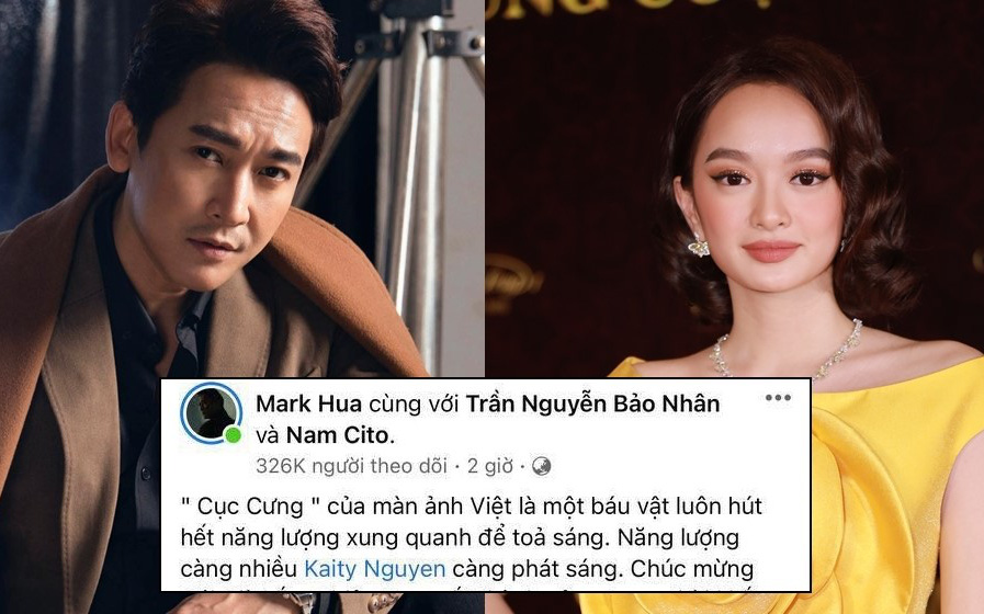 Hứa Vĩ Văn gọi Kaity Nguyễn là &quot;cục cưng&quot; của màn ảnh Việt sau Gái Già V