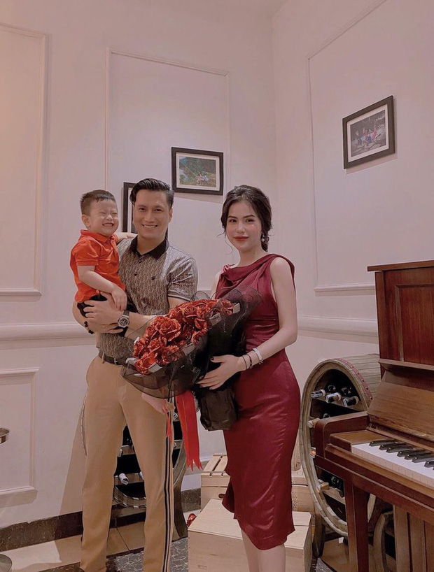 Việt Anh và vợ cũ hội ngộ mừng sinh nhật con trai, nhìn biểu cảm biết ngay tình trạng quan hệ sau ly hôn - Ảnh 5.