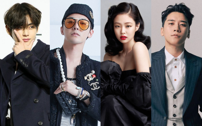 Tranh cãi BXH idol Kpop nổi tiếng nhất xứ Trung: G-Dragon - Jennie bị BTS lấn át, Seungri giải nghệ vẫn có tên trong top