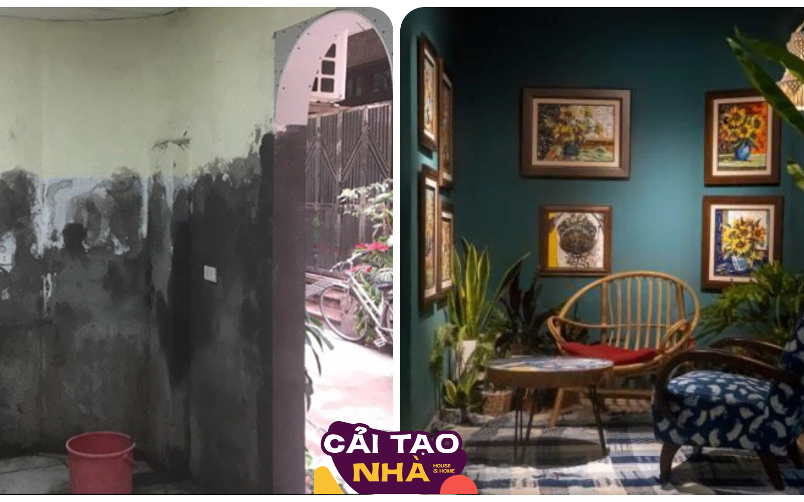 Nam giảng viên ra tay cải tạo nhà tập thể cũ thành phòng trưng bày nghệ thuật, chi phí &quot;hạt dẻ&quot; khiến ai cũng bất ngờ