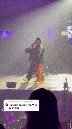 Netizen phát sốt với tiết mục khép lại Rap Việt Concert nhưng hành động của Binz dành cho Suboi mới gây chú ý - Ảnh 4.