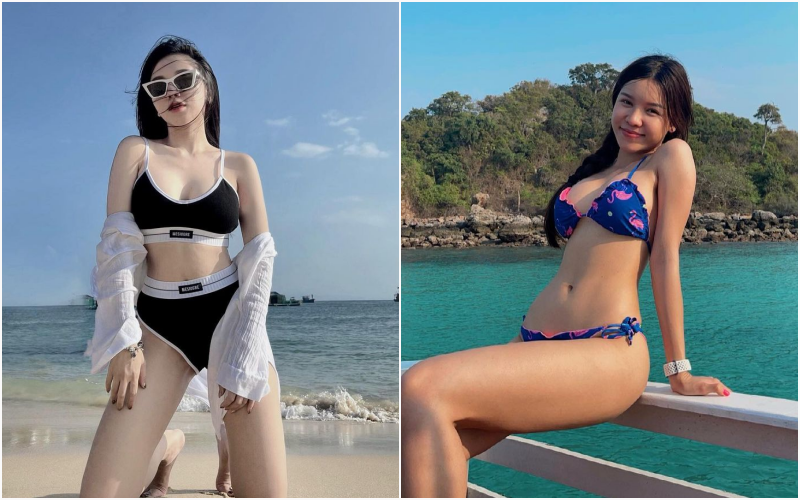 Hội chân dài yêu cầu thủ Việt &quot;tham chiến&quot; đường đua bikini: Ai nổi bật hơn ai!