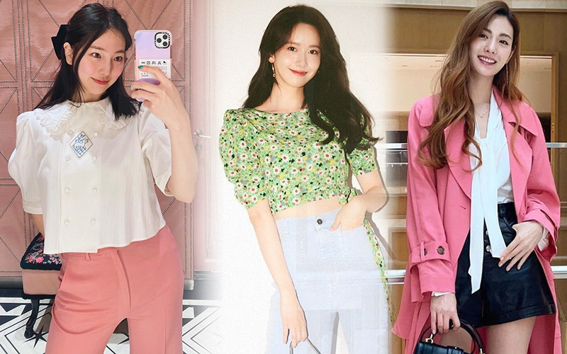 Check nhanh 9 cách diện áo blouse đẹp mê từ sao Hàn, đang bí ý tưởng lên đồ &quot;quẩy&quot; cuối tuần thì xem ngay!