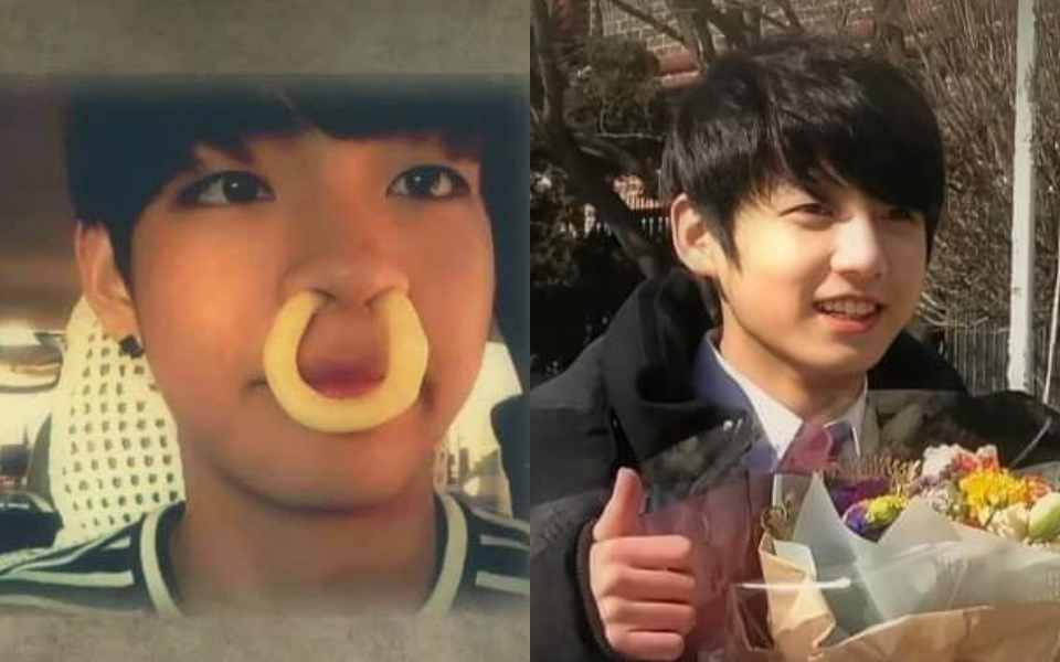 BTS tự khui ảnh hồi đi học trong concert: Ai rồi cũng dậy thì thành công, riêng V và Jungkook đúng là &quot;siêu visual&quot; ngay từ bé