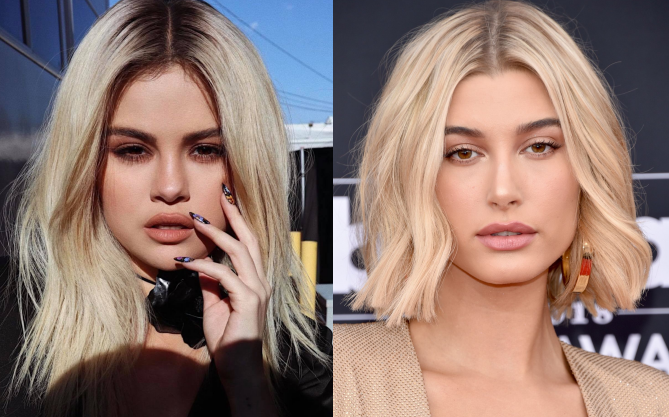 Selena Gomez gây bão với ảnh cận cảnh visual xinh ngất sau khi đổi tóc bạch kim, nhưng sao Hailey - Justin Bieber lại bị réo tên?