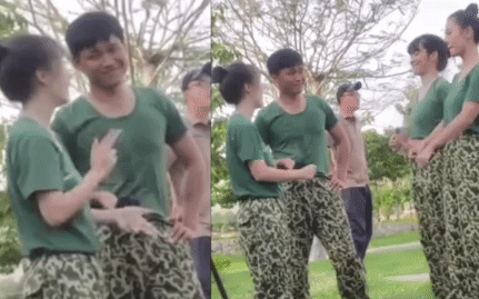 Netizen &quot;quắn quéo&quot; khi thấy ánh mắt tình cảm Mũi trưởng Long dành cho Hậu Hoàng, bảo không yêu đố ai tin!