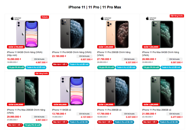 Quên iPhone 12 đi, nhiều mẫu iPhone 11 đang giảm giá cực mạnh, rất đáng để chốt đơn - Ảnh 1.