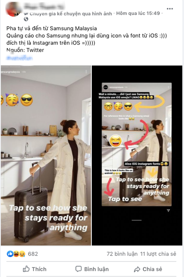 Hết Châu Bùi, đến lượt Cô em Trendy Khánh Linh bị bóc phốt làm KOL kém chuyên, dùng iPhone đăng story quảng cáo Samsung - Ảnh 9.