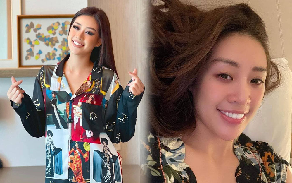 Tinh tế như Khánh Vân tại Miss Universe: Ngay cả pyjama cũng tích cực quảng bá hình ảnh Việt Nam