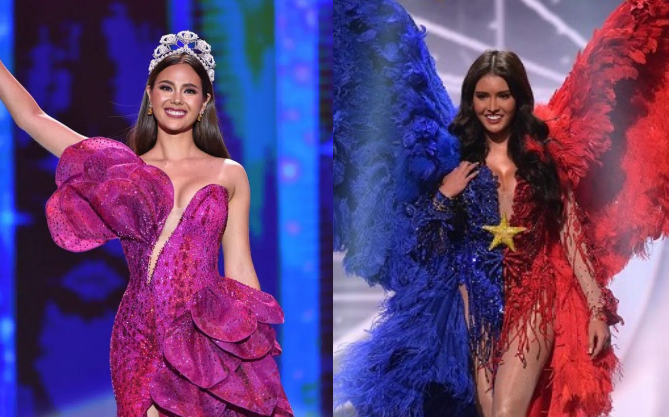 Hoa hậu Philippines dính lùm xùm ở Miss Universe: Quốc phục bị chê sau khi NTK qua đời, HHHV 2018 đồng hương nhưng không ủng hộ